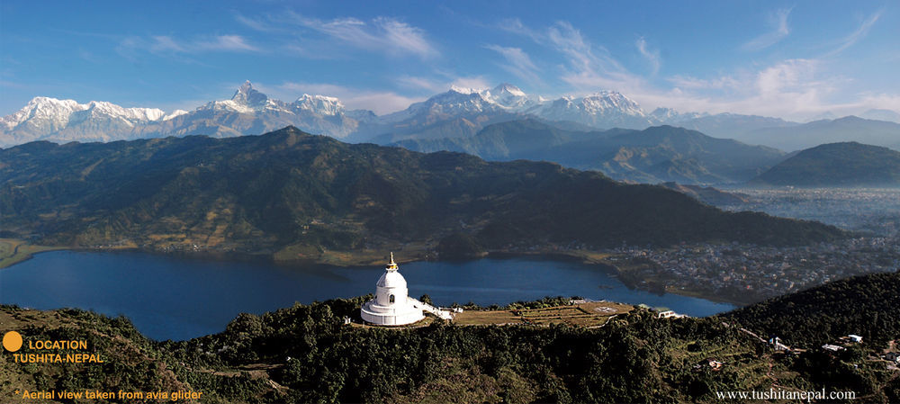 Tushita Nepal Yoga Retreat Center Hotel Pokhara Ngoại thất bức ảnh